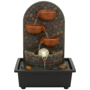 Fuente De Agua Con Jarrones